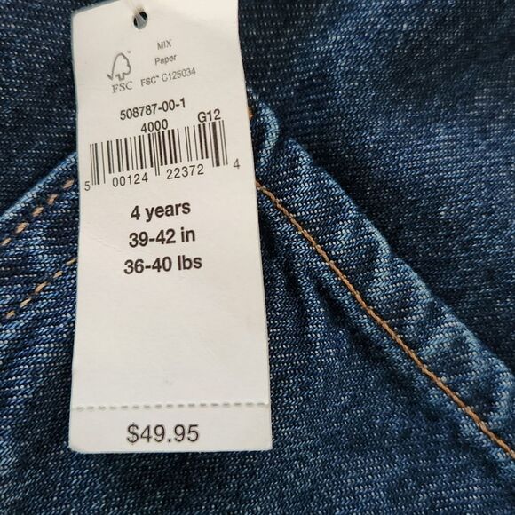 GAP Girls Ruffle Overalls - Picture 11 of 13